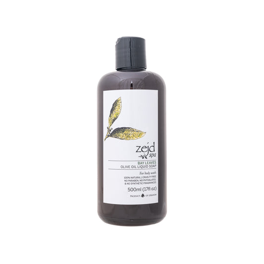 ZEJD - Bay Leaves Infused Olive Oil Liquid Soap (500ML)