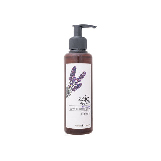 ZEJD - Lavender Infused Olive Oil Liquid Soap (250ML)
