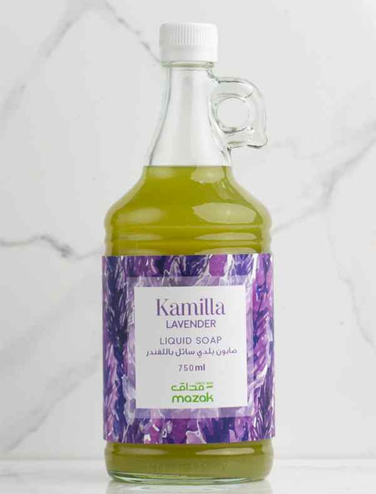 MAZAK - KAMILLA - Olive Oil Liquid Soap - Lavender (750ML)