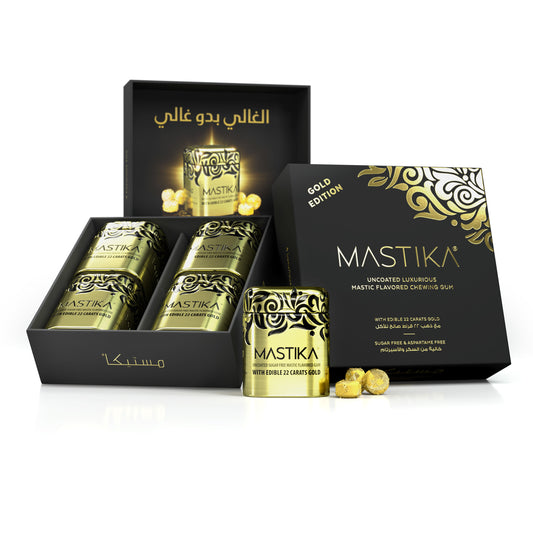 MASTIKA GOLD - 4 Packs of 24 Pieces (96 Total Pieces)