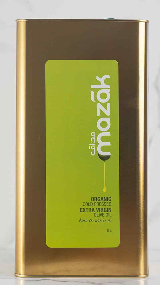 MAZAK - ORGANIC - Extra Virgin Olive Oil (5L)